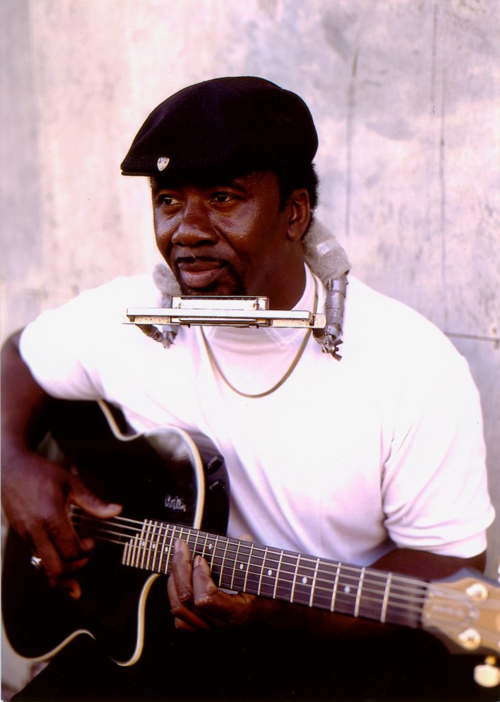 Blues musician Terry Bean of Pontotoc (photo courtesy of artist).