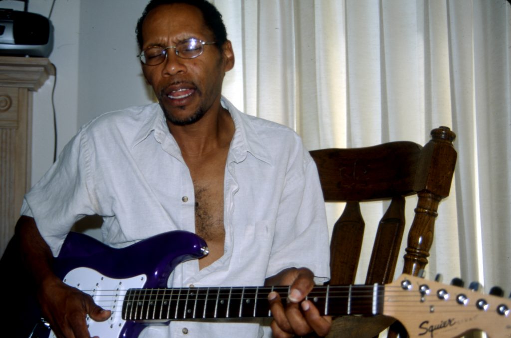 Blues and gospel guitarist Walter Cooper of Durant.