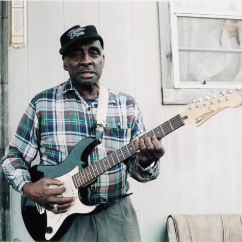 Gospel guitarist and vocalist Leo Welch of Bruce (photo by Wiley Prewitt for the Mississippi Arts Commission).