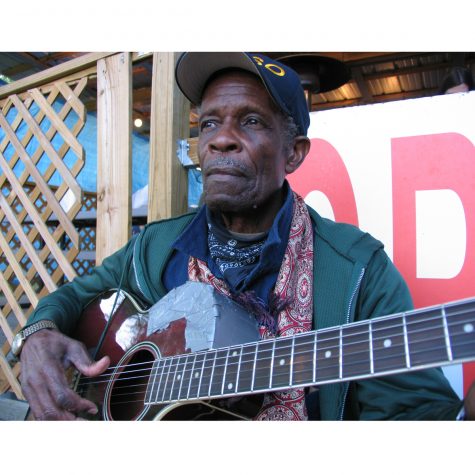 Ellisville bluesman L.C. Ulmer at The Crawdad Hole, Jackson, March 2007.