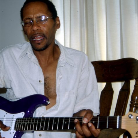 Blues and gospel guitarist Walter Cooper of Durant.