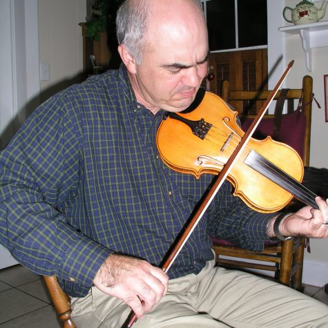 Fiddler Bill Rogers of Collins, Mississippi.