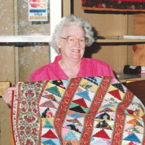 Quilter Mary Ann Norton of Port Gibson.